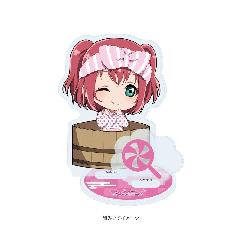 Love Live! Sunshine!! Ruby Kurosawa Sento Public Bath Ver. Acrylic Stand Plate Chibi Mini Character Anime Figure A3