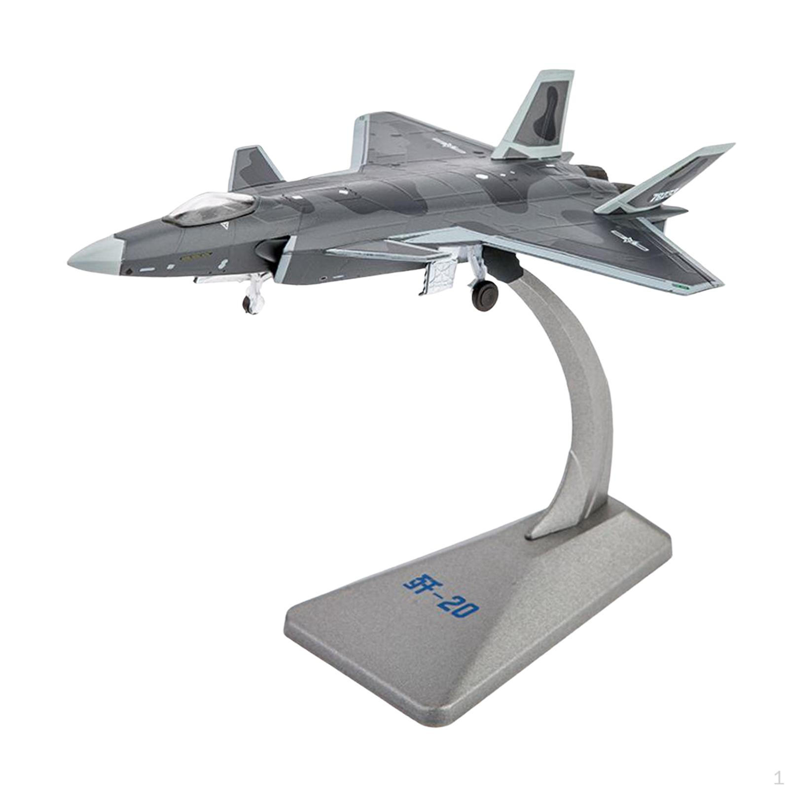 1:144 Scale J-20 Plane Model, Fighter Airplane Aircraft, Aircraft Model
