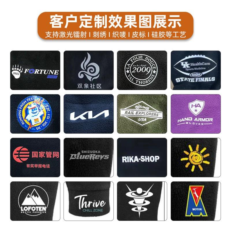 Fleece Half-Finger Flip-Top Gloves Men Women Winter Outdoor Running Fishing Driving Warm Windproof