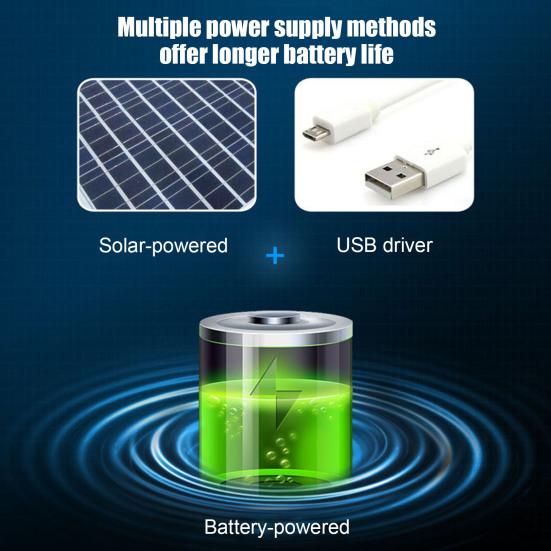 Solar Fan Cap Wide Brim Built-in Dual Solar Fans USB Charging Cooling Fishing Hat Breathable Mesh Cover Sun Protection