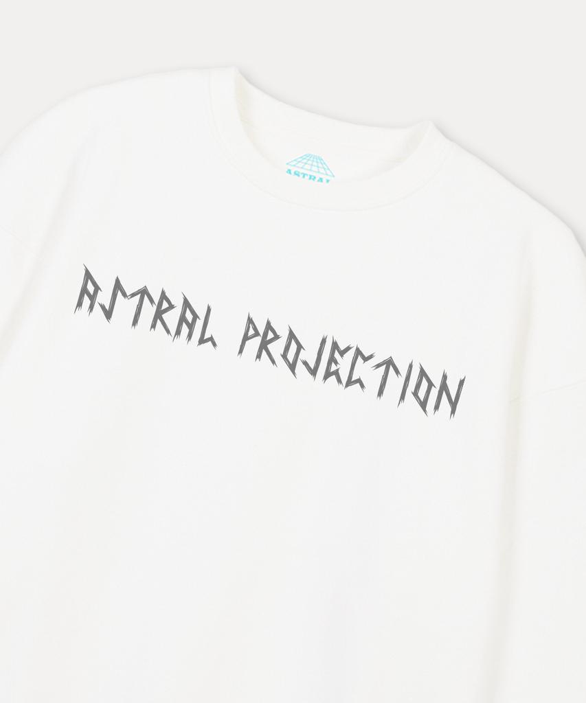 ASTRAL PROJECTION Ancient Monk Loose Fit Sweatshirt_White