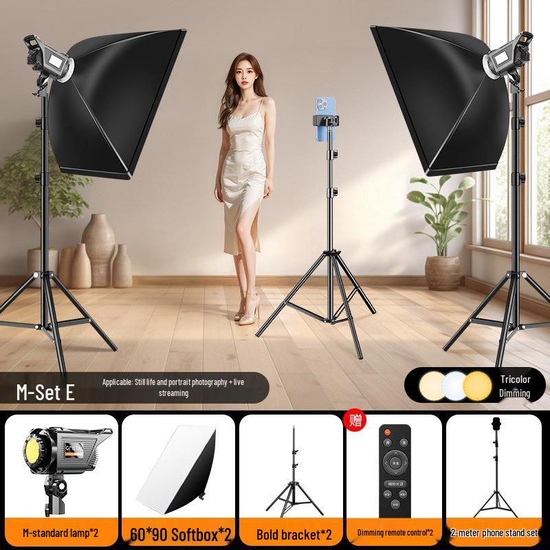 LED Studio Lighting for Live Streaming, Photography, and Portraits