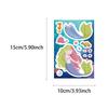 8PCS Creative Mermaid Cute Cartoon Stickers, Account Decoration, Notebook, Water Cup, Phone Case, Personalized Stickers