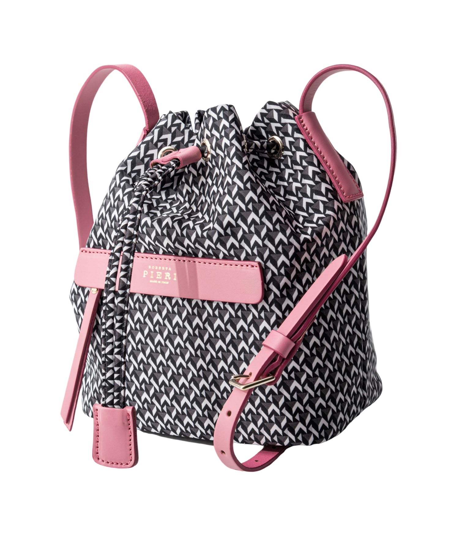 

Roberta Pieri TATAMI MINIDRAWSTRING SMALL Shoulder Bag for Women [Used] рожевий