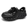 New muffin slippers couple EV super soft thick bottom home non-slip casual drag Q elastic beach shoes