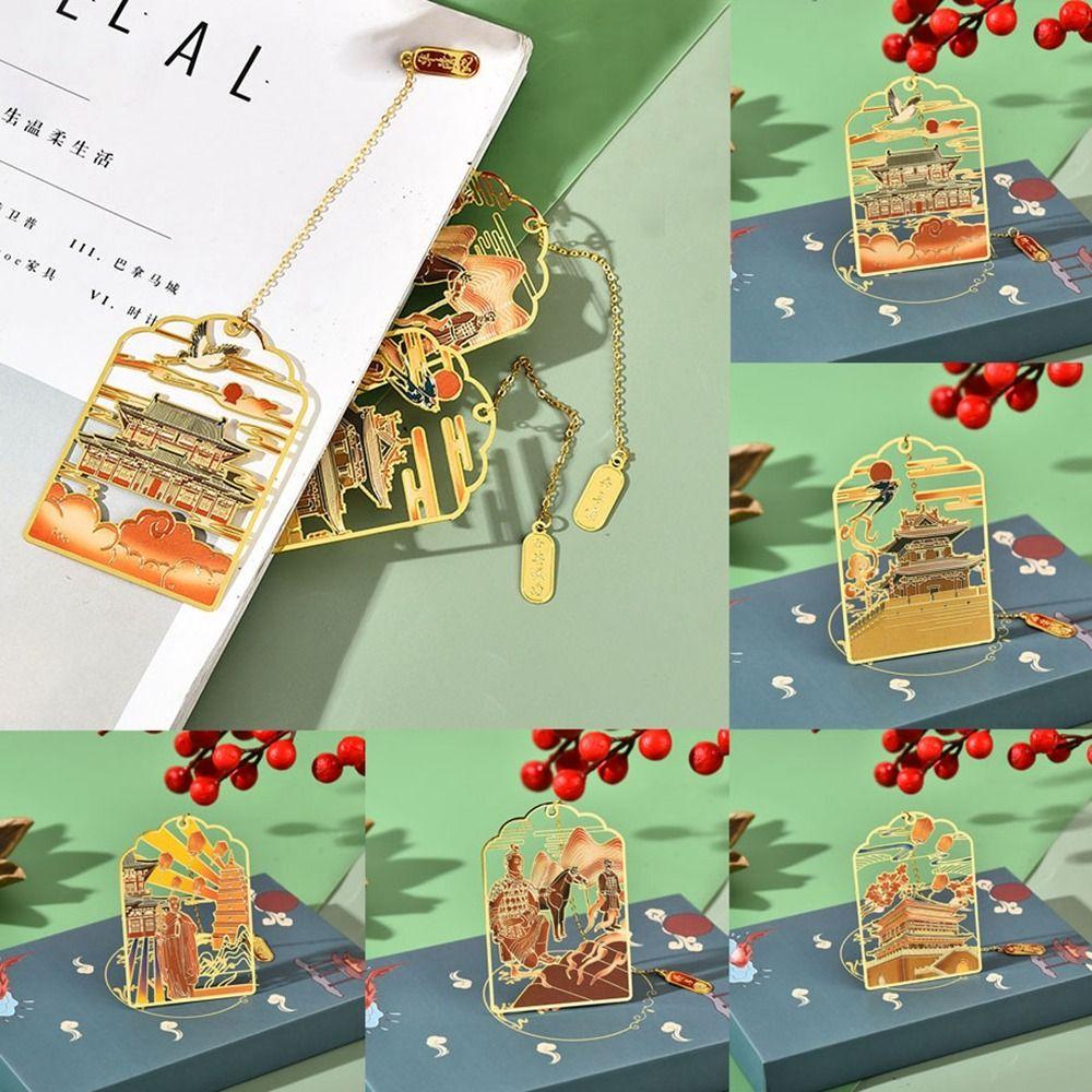 

Tassel Brass Bookmark Brass Book Clip Retro Metal Bookmark Teacher