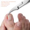 Ingrown Nail Clippers Dead Skin Removal Scissor Stainless Steel Pedicure ToolRose Gold