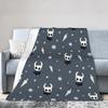 Game Hollows Knights Pattern Flannel Blanket Custom Throw Blankets for Home 200x150cm Quilt,