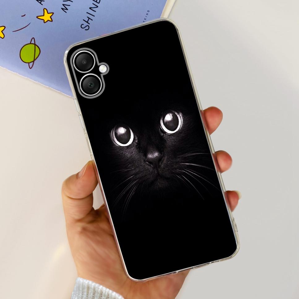 Case For Samsung Galaxy A06 4G 6.7" Cute Cartoon Astronaut Dinosaur Soft Silicon TPU Cover For Samsung A06 SM-A065F Phone Case