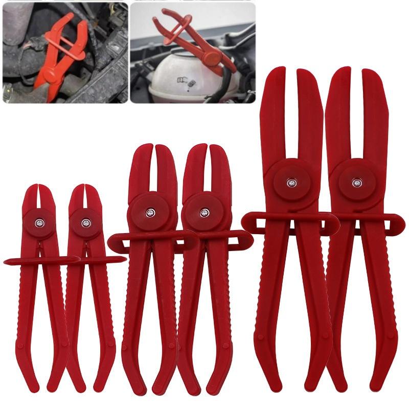New Sale 1/3Pcs Brake Fuel Water Line Clamp Plier Hands Free Tool Nylon Hose Clamp Tool Set Car Repair Tools Hose Pliers