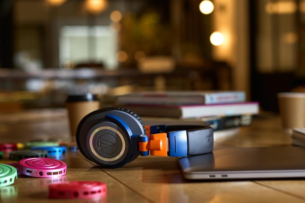 Audio-Technica ATH-M50xBT2 LAB Wireless Headphones, Limited Edition Color, 45mm Large-Aperture Drivers, Bluetooth 5.0 AACLDAC, Low Latency Mode,