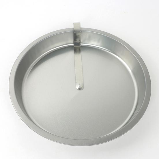 Non-Stick Round Stainless Steel Baking Pan 9-Inch Cake Mold with Metal Spatula Heat-Resistant Essential Kitchen Tool for Pizza Pie Cheesecake
