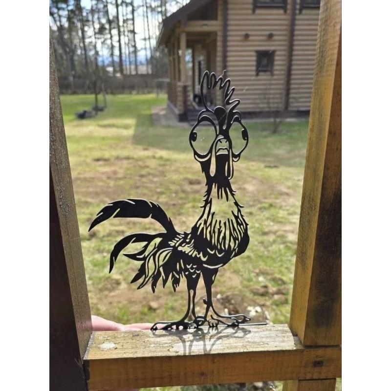 Metal Garden Ant Figure Decoration for Outdoor Yard