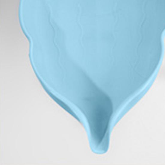 Soap Dish Wall-mounted Punch Free Space Saving Easy To Install Leaf Shape Bathroom Soap Draining Rack Daily Use