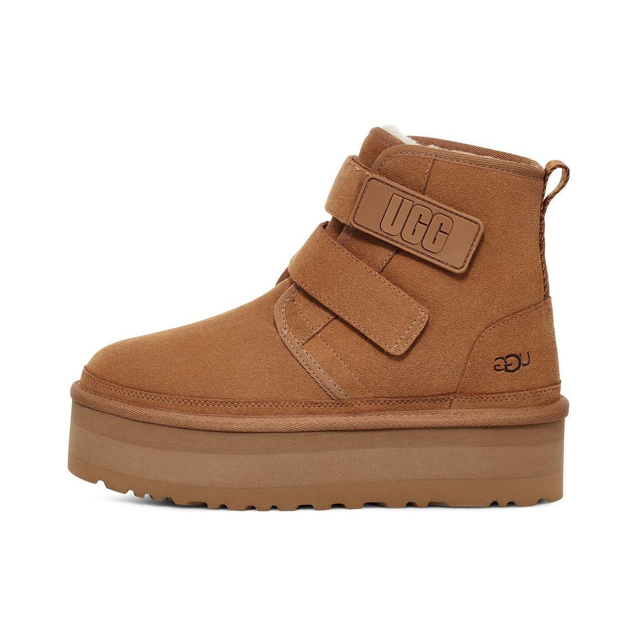 Ботинки UGG Neumel на платформе Каштановый (Женский) Женские кроссовки 1130554-CHE 41