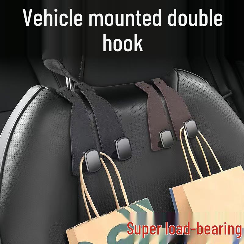 Multi-Functional No-Install Car Phone Holder & Double-Sided Flocking Hook