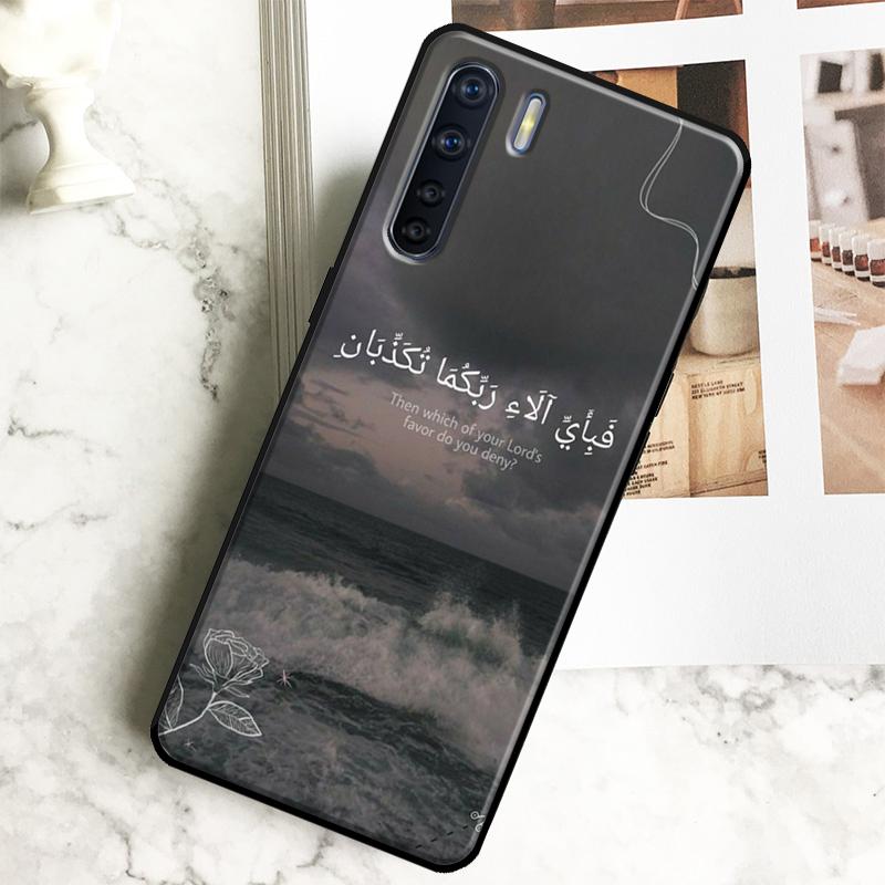 Muslim Islamic Quran quotes Case For Oppo A96 A76 A16 A18 A38 A58 A78 A98 A15 A17 A77 A74 A94 A54 A57S A40 A60 A80 Cover