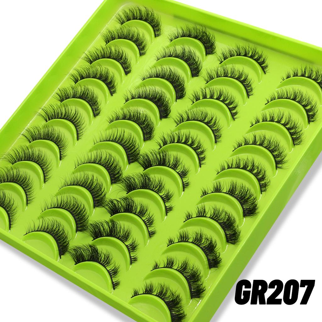 Lashes 3D Faux Mink Lashes Natural False Eyelashes Dramatic Fluffy Soft Volume Lashes Eyelash Extension Makeup