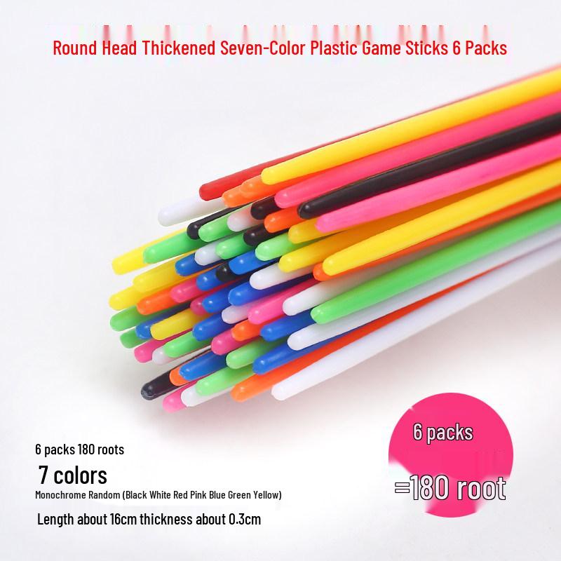 Colorful Pick-Up Sticks: 80s Nostalgic Interactive Educational Game for Kids and Parents