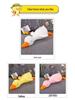 Adorable Derpy Duck Plush Pillow - Large Backrest Toy & Birthday Gift