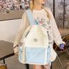 Cute Schoolbag Versatile Fresh Travel Lightweight Large Capacity Backpack College Students High School Junior High School Girls Backpack Tide