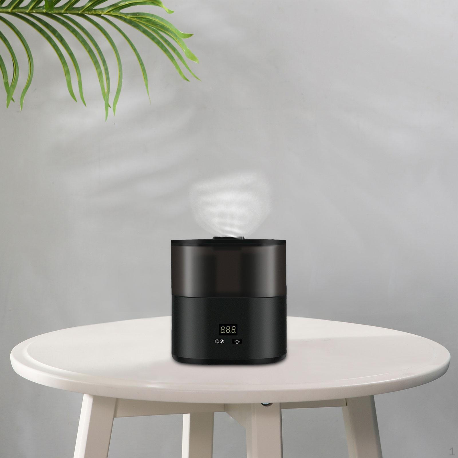 

Персональный настольный увлажнитель воздуха с защитой от отключения питания, регулируемый режим тумана для офиса, матовый черный Matte Black