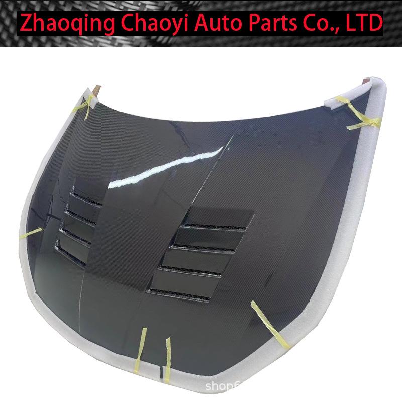 MK6 GTI Carbon Fiber Hood for Volkswagen Golf 6R - Wet Carbon Fiber Upgrade Modification