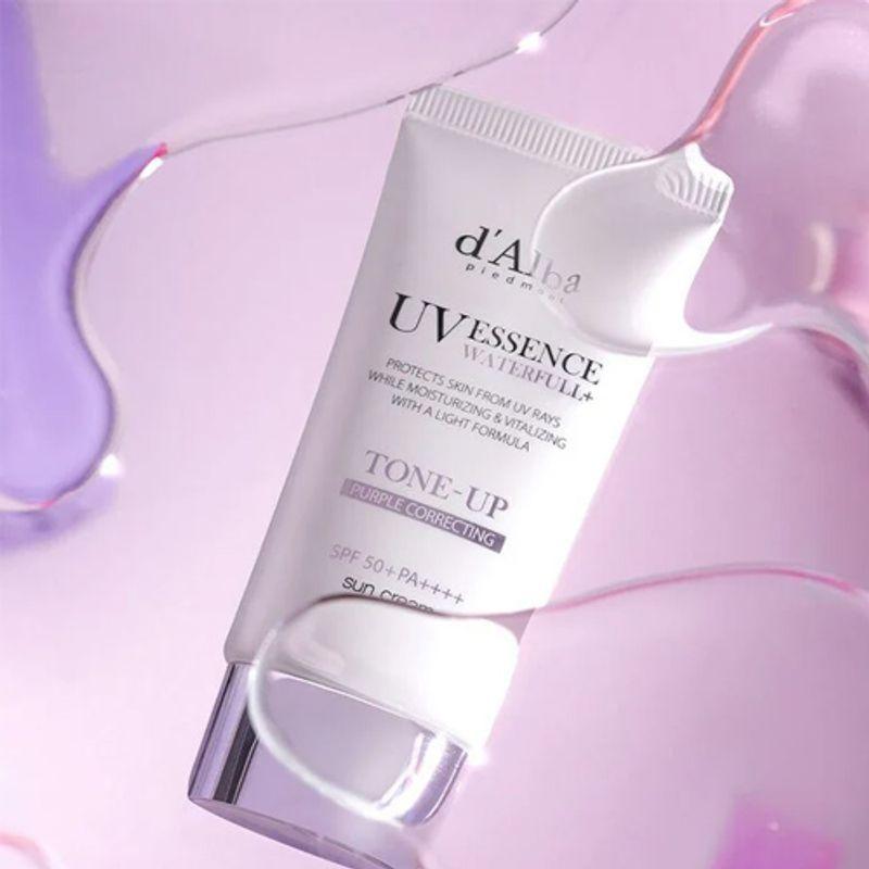 d'Alba Waterfull Purple Tone Up Sonnencreme 50ml