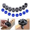 Drill Sleeve Woodworking Drill Locators Stainless Steel Bushing Dowelling Jig Wood Drilling Guide Locators 3-10mm