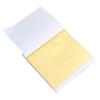 50pcs 8X8.5Cm Gold Foil Decoration Imitation Gold Leaf Shiny Foil Paper Sheet For Art Craft Diy Wood Ceramic Glass Metal Plastic