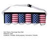 4th of July Patriotic Beverage Beer Belt Unisex Sodar Can Holster Beer Drink Bottle Belt Holder for Memorial Day Independence Day Holiday Outdoor