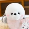 Ocean Series Plush Toy Keychain: Shark, Seal, Dolphin Desk Ornaments & Backpack Pendants