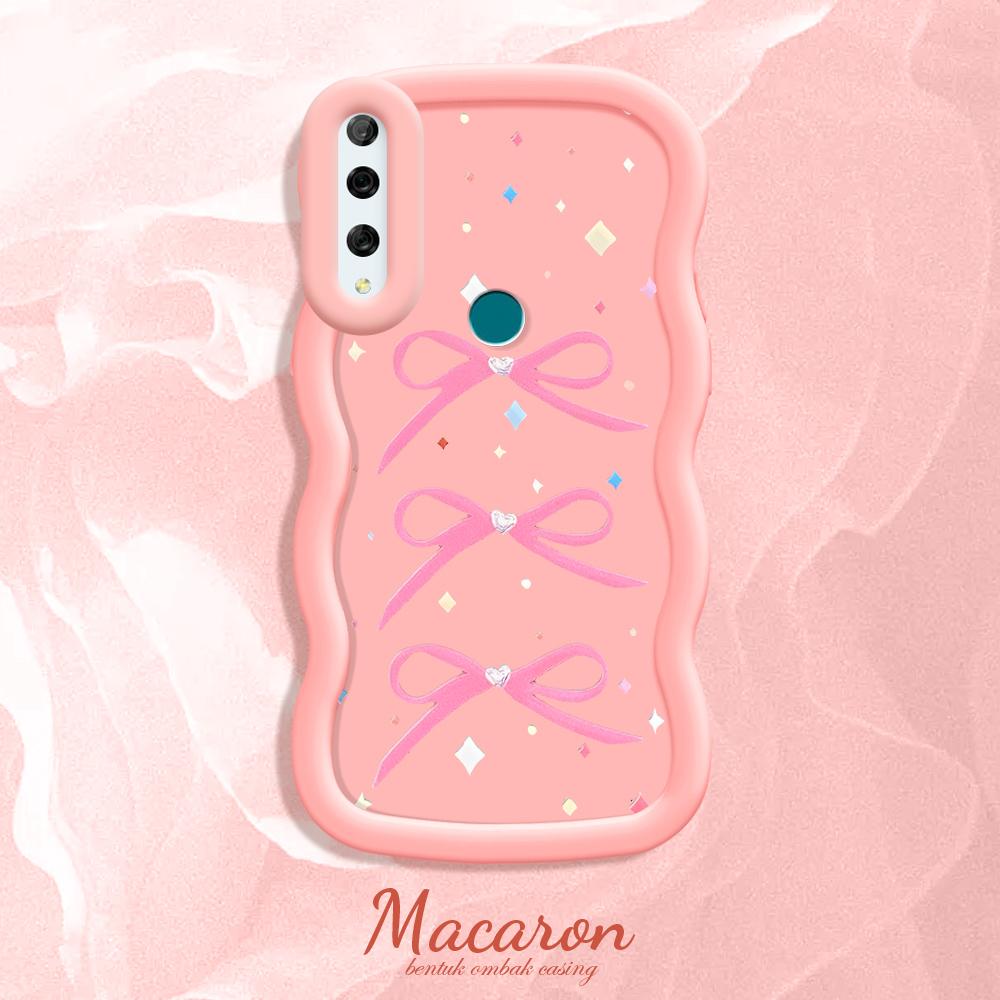 

Окрашенный узор Big Wave Edge Мягкий силиконовый материал Macaron чехол для телефона противоударный защитный резиновый чехол для iPhone Huawei Honor Infinix Tecno Honor X50I