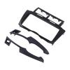 Panel Frontal para Radio Estéreo 2DIN para Coche, Panel de Marco para Salpicadero, Reemplazo para Yaris Vitz Platz 2005‑2011 Negro