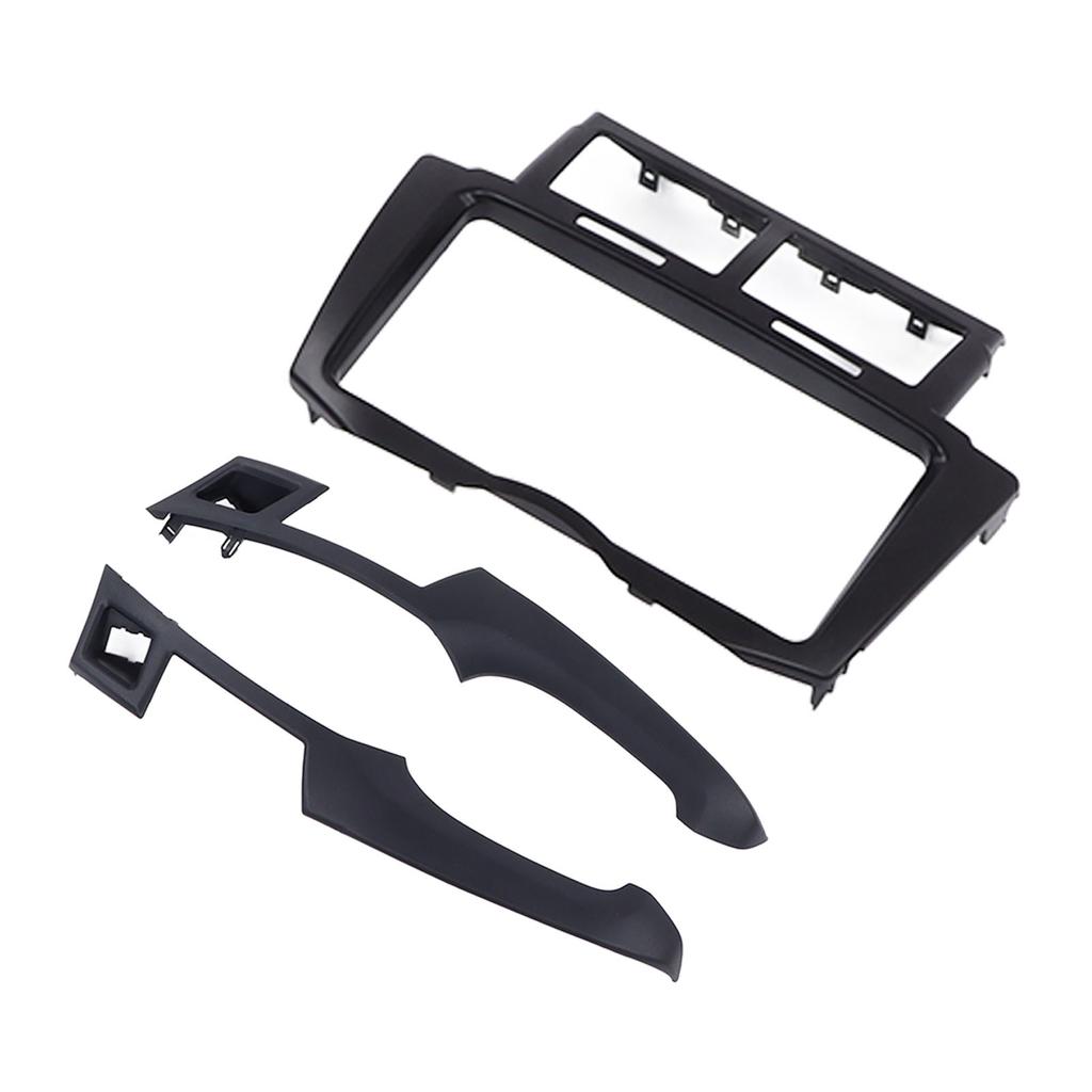 Panel Frontal para Radio Estéreo 2DIN para Coche, Panel de Marco para Salpicadero, Reemplazo para Yaris Vitz Platz 2005‑2011 Negro
