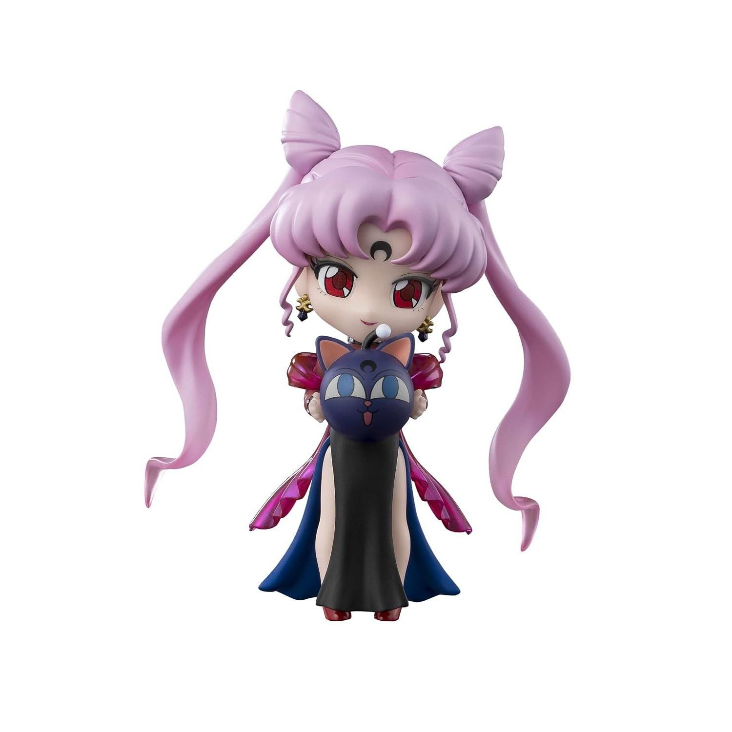 TAMASHII NATIONS Figure Arts mini Pretty Soldier Sailor Moon R Black Lady approximately 90mm PVC ABS painted movable