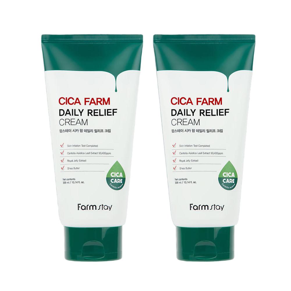Farmstay Cica Farm Daily Relief Cream 300ml x 2pcs