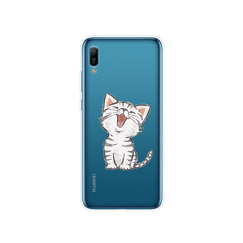 

Чохол для Huawei Y6 2019 Чохол для Huawei Y6 2019 Силіконовий TPU Чохол М який Чохол для Телефону для Huawei Y6 2019 MRD-LX1 MRD-LX1F huawei Y6 2019