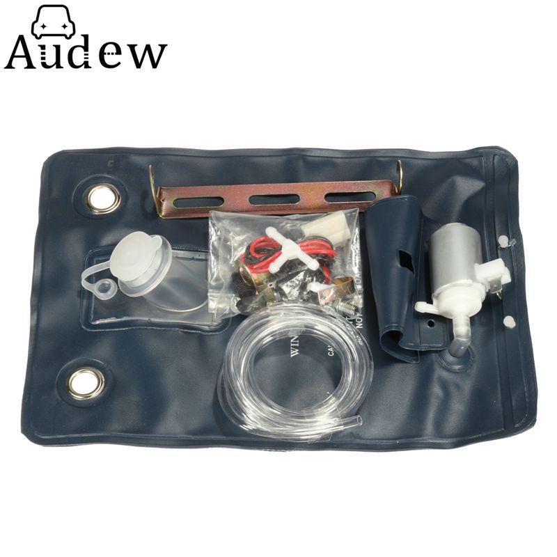 Buy Washer Bag with 12V Kit Pump Universal Car Style Auto Windscreen