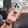 Graffiti Anti-dust Phone Case For ZTE Blade A75 4G/Z2359 TPU Couple Anti-knock Cartoon Protective Silicone Cute Durable