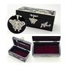 Mother of Pearl Jewellery Box Korean Traditional Lacquer Gift Home Decor, Korean (M1-04)