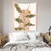 Elegant Floral Wall Hanging  Modern Minimalist Decorative Wall Art Tapestry