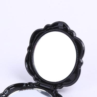Mirror Retro Rose Flower Small Pocket Makeup Mirror Double Sided Hand Mirrors