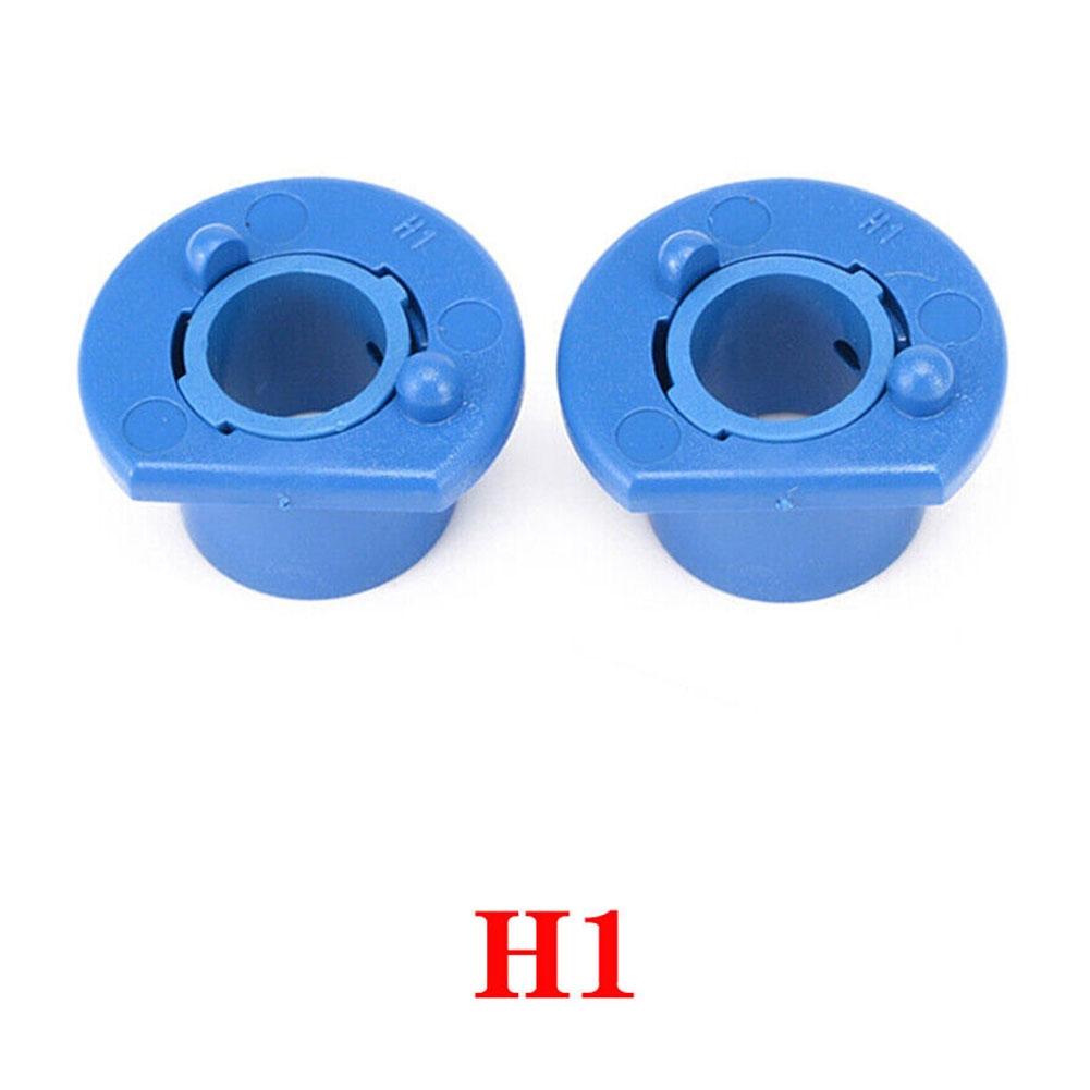 2Pcs Headlight Adapter ABS Car H1/H4 LED Headlamp Socket