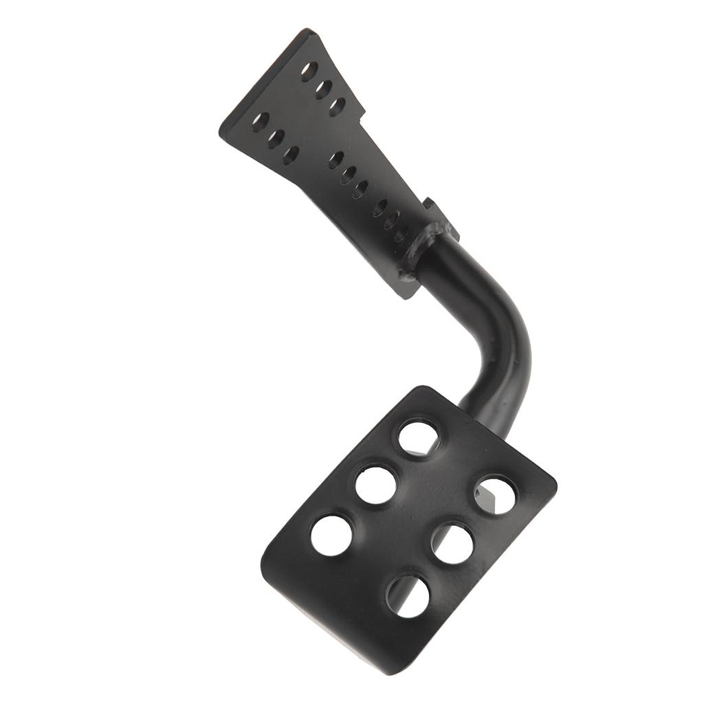 Left Side Foot Rest Kick Panel Steel Black Driver Side Dead Pedal for Wrangle JK Unlimited 2007 to 2018