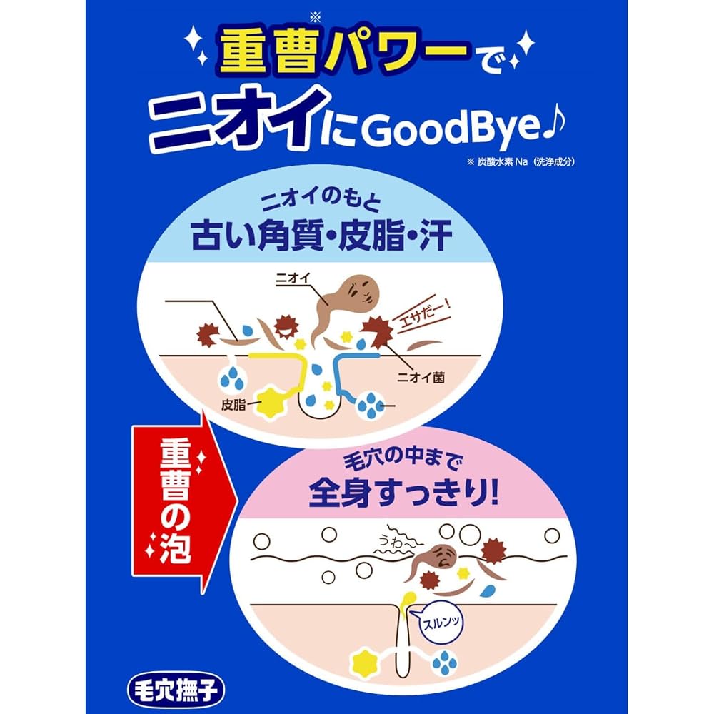 Keana Nadeshiko Baking Soda Smooth Soap for Boys 155g - Soap for Pores, Odor, Dead Skin Cells,