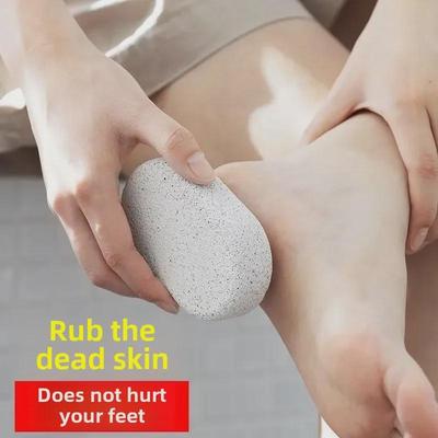 Strumento per Levigare i Piedi in Pietra Vulcanica - Rimuovi Pelle Morta e Calli per Pedicure e Cura dei Talloni