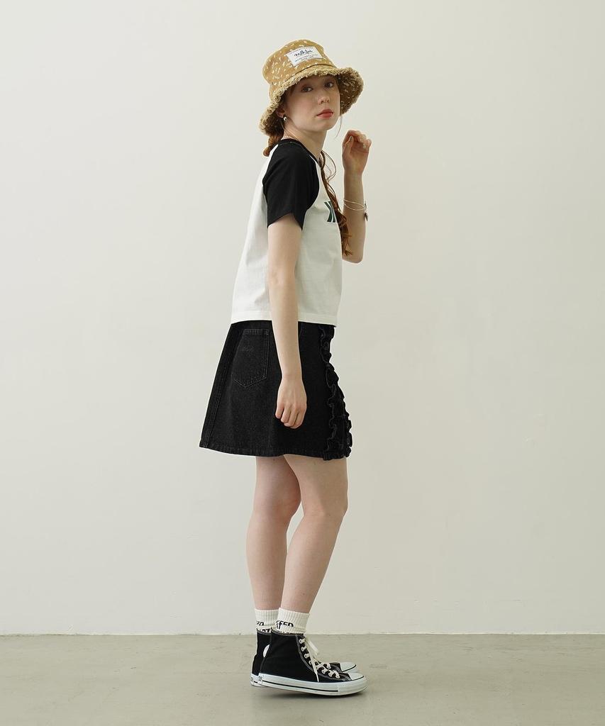 Milkfed Casual Compact White B/B Tee, Women's,
