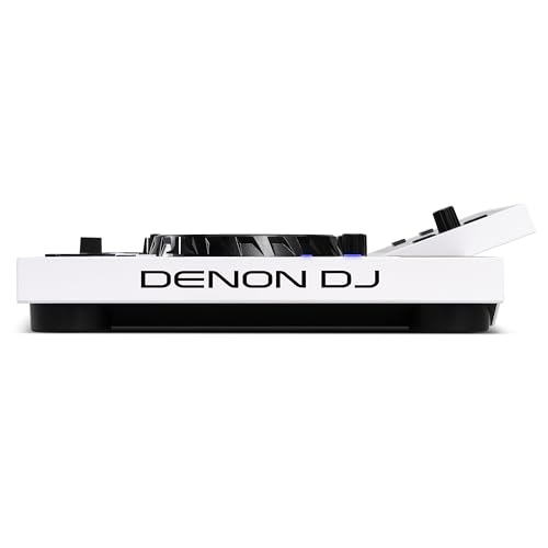 Denon DJ SC LIVE 4 Standalone DJ Controller with Stem Separation, 4-Deck DJ Equipment, Wi-Fi Streaming, Built-in Speakers, Serato DJ Pro Virtual DJ Co