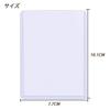 FUYUERO Hard Card Case, B8, Top Loader, Clear Card Case, Card Loader, Card Holder, Scratch-Resistant, Storage, PVC Material, Double-Sided Transparent